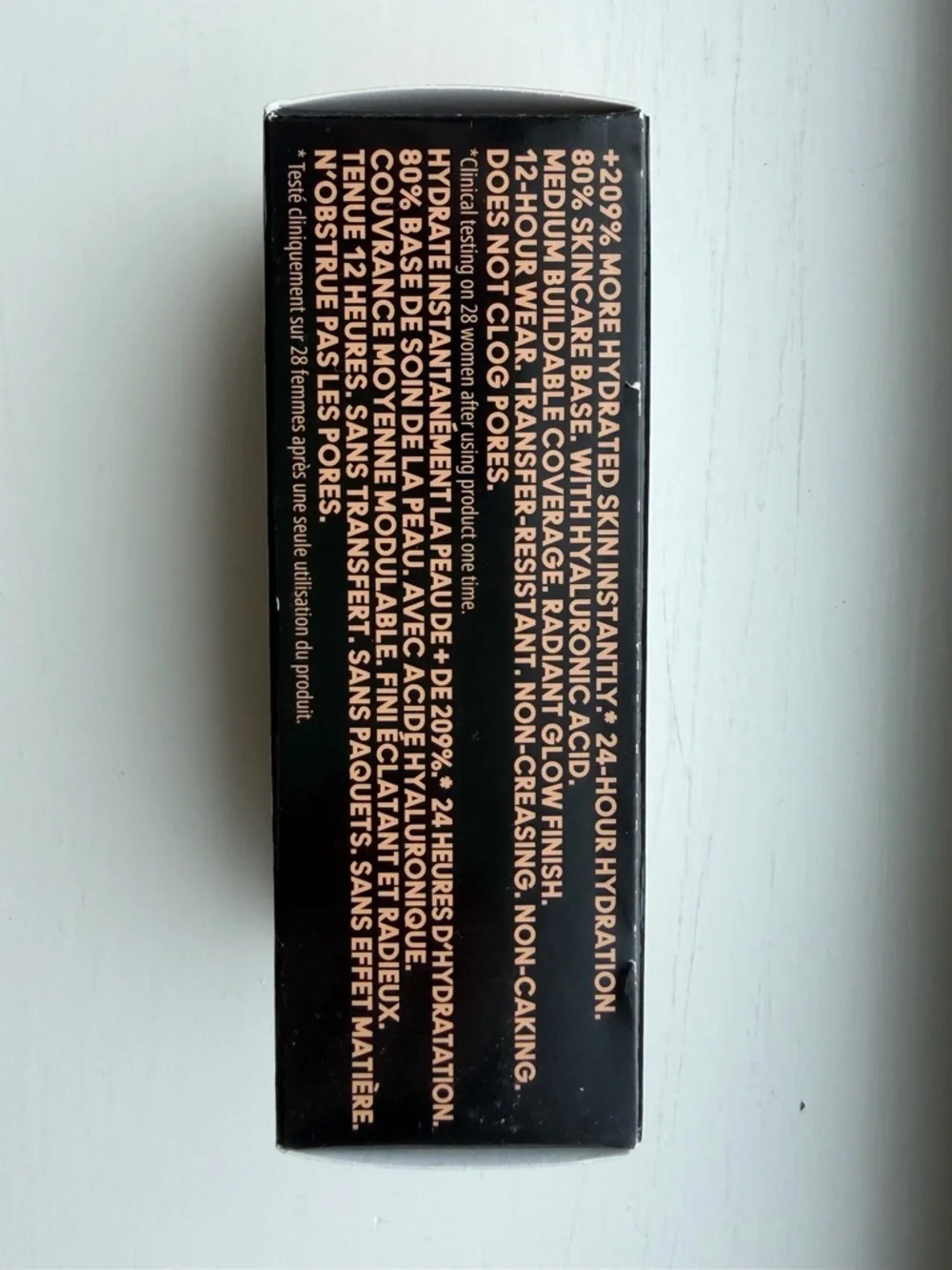 MAC Cosmetics tested once